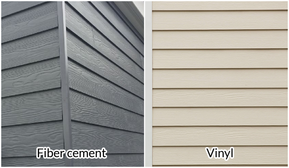 Vinyl Siding vs Fiber Cement